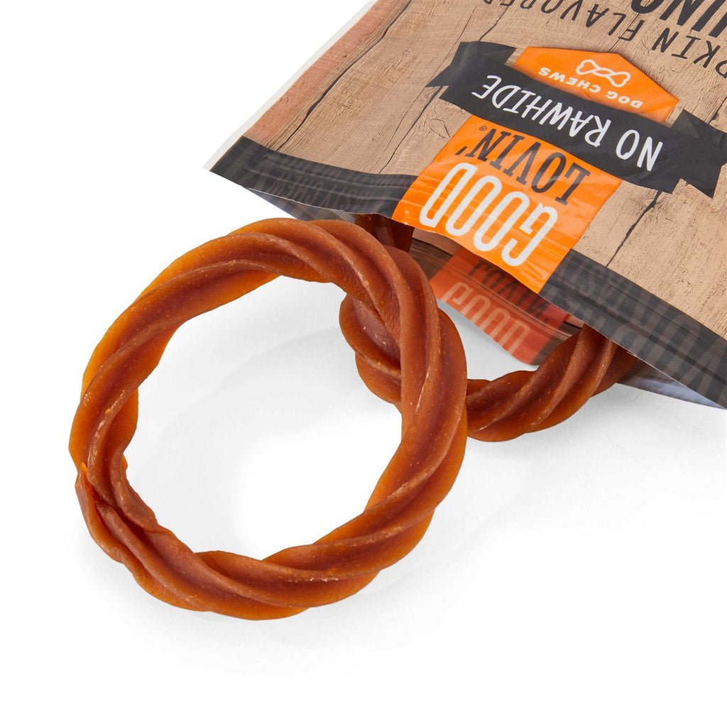 Pumpkin Flavored Puppy Teething Rings A615