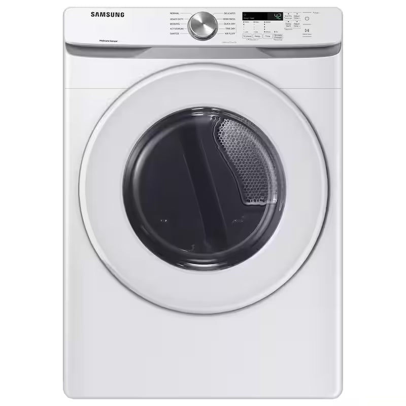 7.5 cu. ft. Stackable Vented Electric Dryer with Sensor Dry in White K4839
