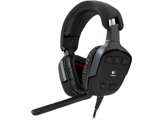 Surround Sound Over-Ear Headset Black A86849