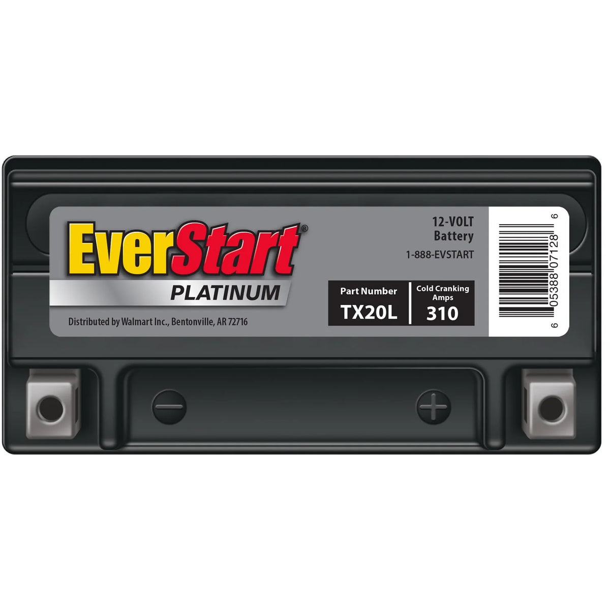 12 Volt 210 CCA AGM Power Sport Battery D505713
