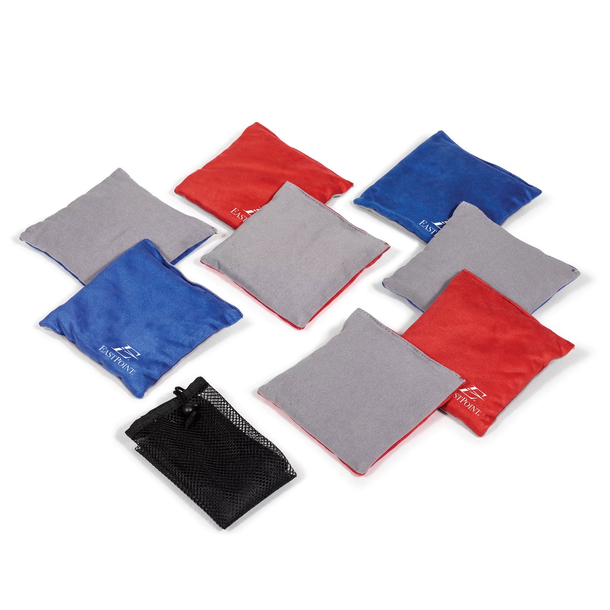 2' x 4' Natural Wood Cornhole Boards Bean Bag Toss Set with 8 Bean Bags S62472