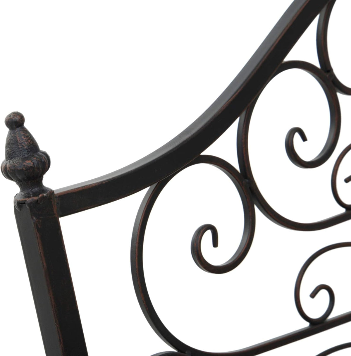 Black Bronze Metal Garden Bridge P1947