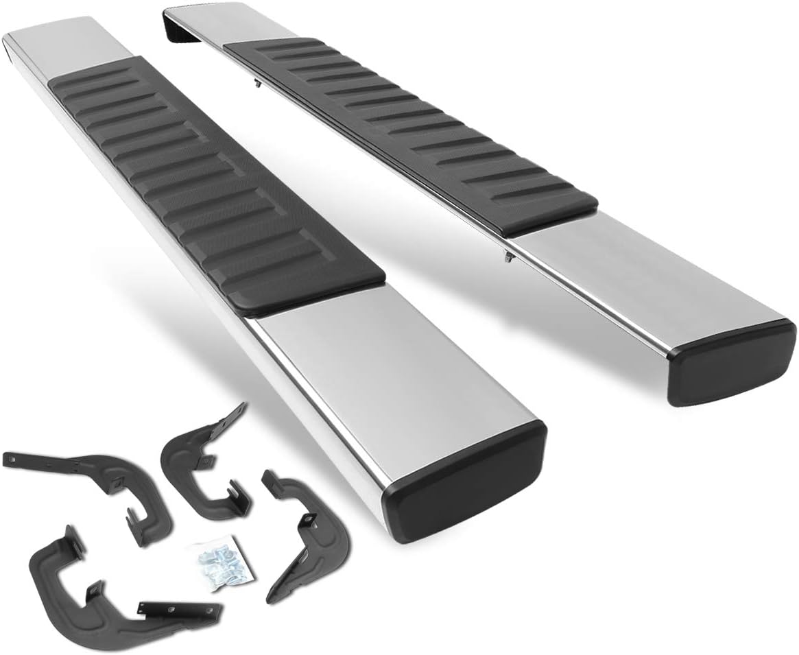 6 Inch Chrome Running Boards Side Step Bars F366062