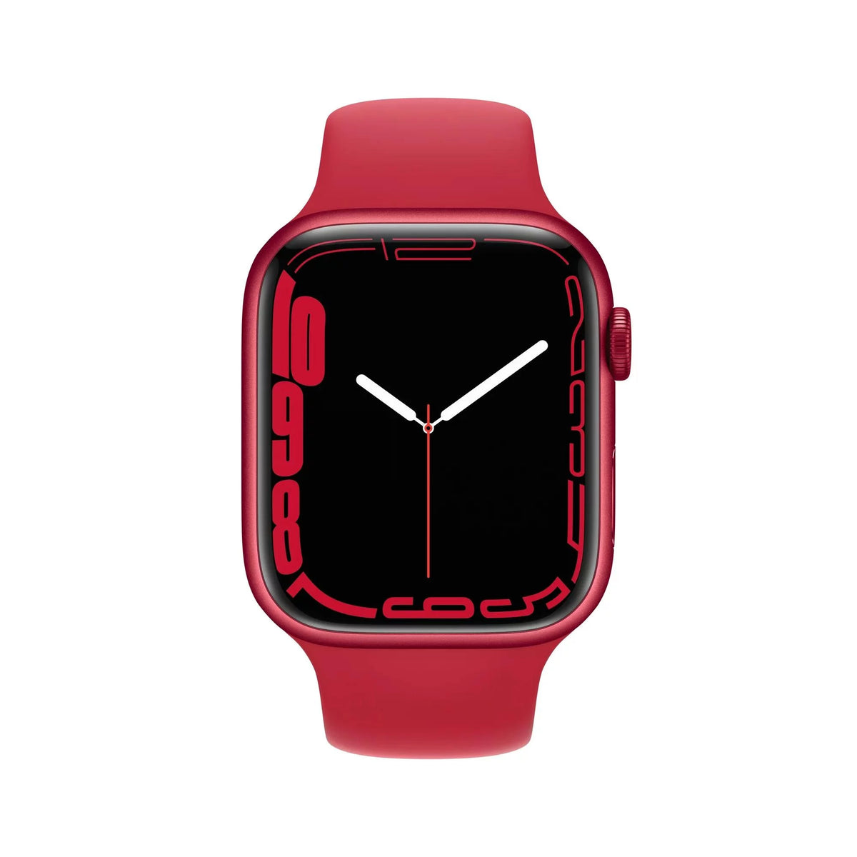 Red 45 mm Aluminum Case Smartwatch with Sport Band P6664
