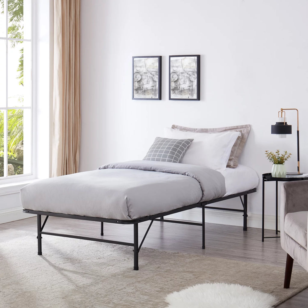 Black Twin Bed Frame M322