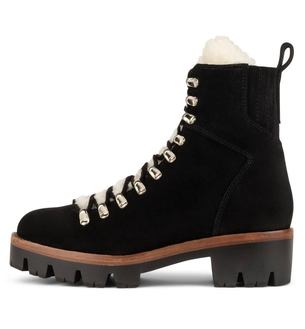 Taupe Suede Ivory Boots Y67199