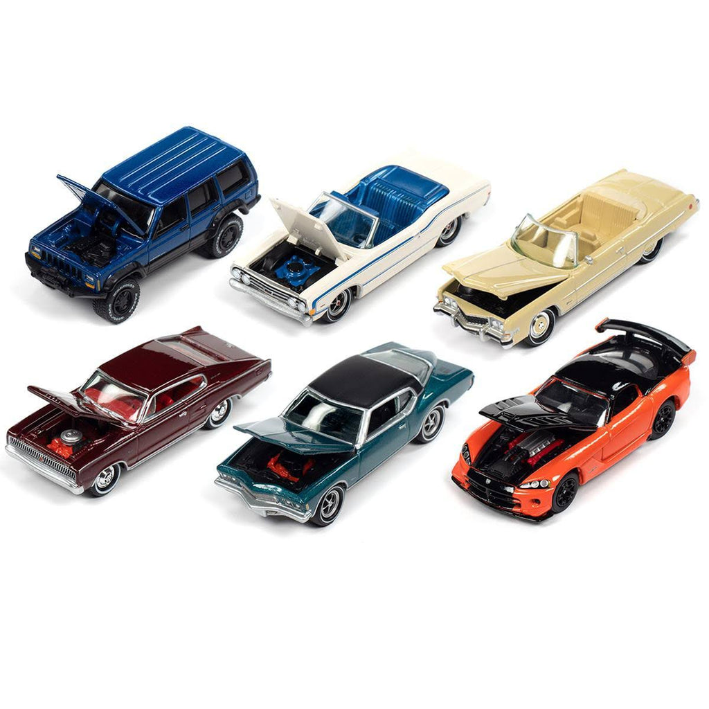 Set A of 6 Cars 1/64 Diecast Model Cars H337