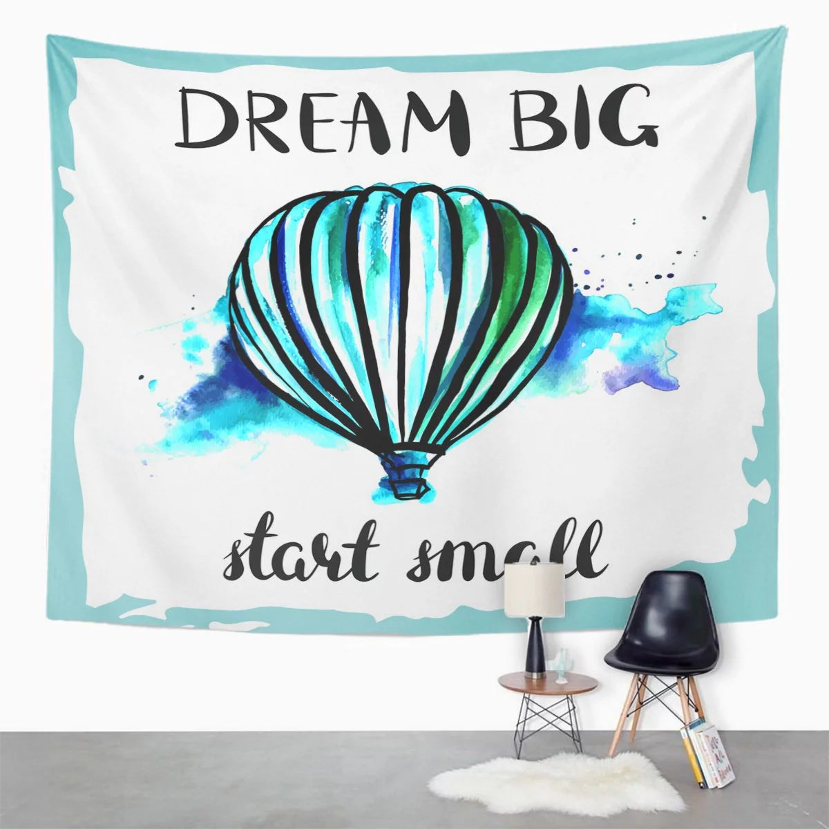 Watercolor Wall Art Hanging Tapestry 60x80 inch M9699