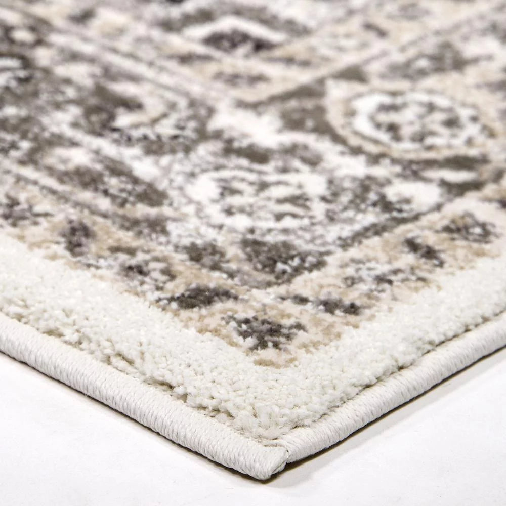 Natural Floral Area Rug I95492