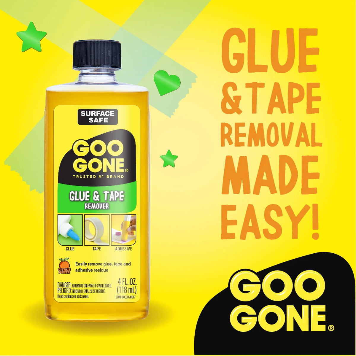 Glue & Tape Remover 4 fl oz Q507