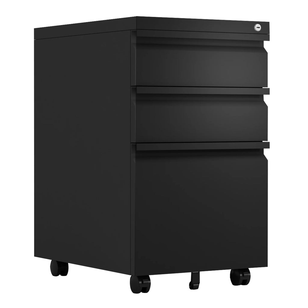 Metal 3 Drawer File Cabinet for Legal Or Letter Files A45516
