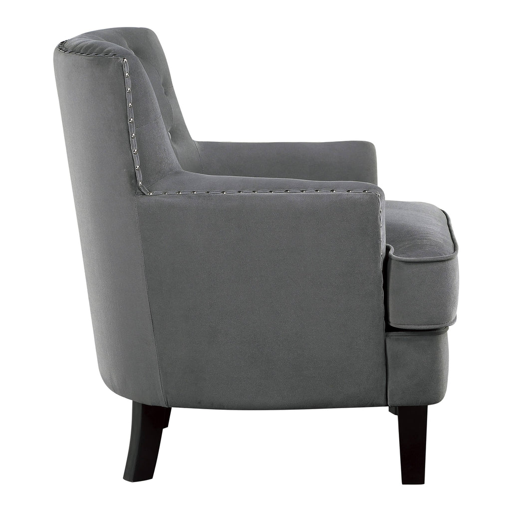 Grey Accent Chair M3461