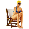 1/64 Resin Hand Painted Lounge Chair Model V693