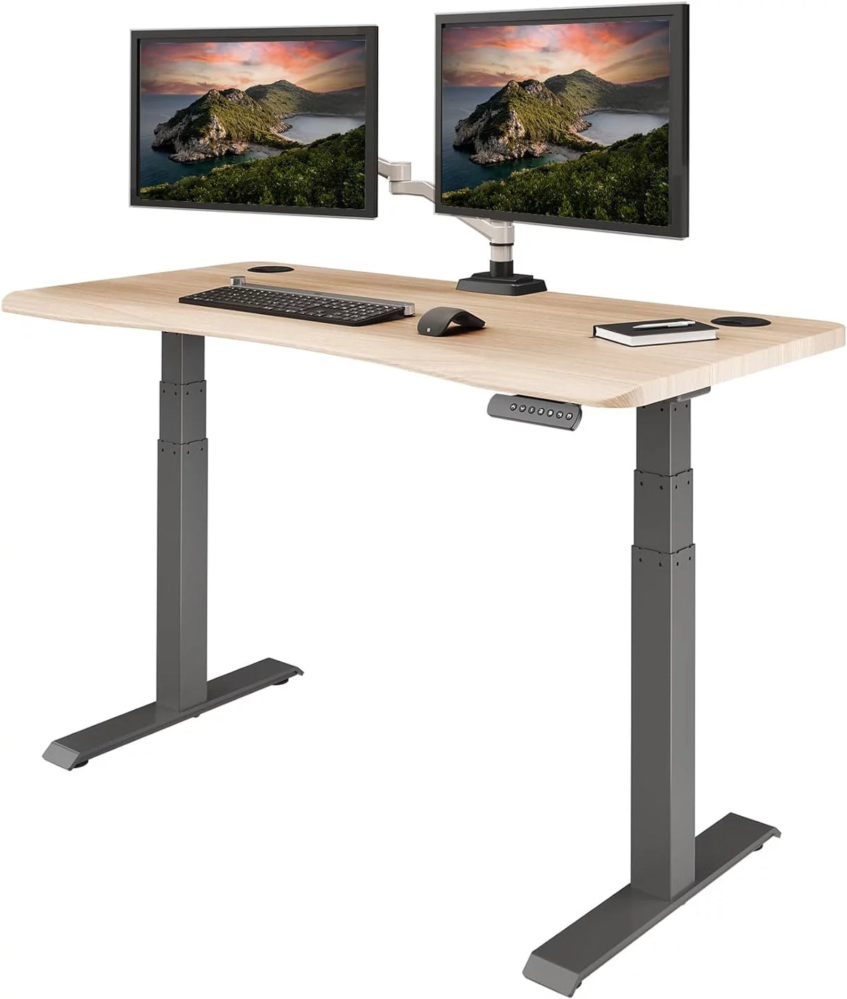 54” x 26" Ergonomic Height Adjustable Standing Desk J2117