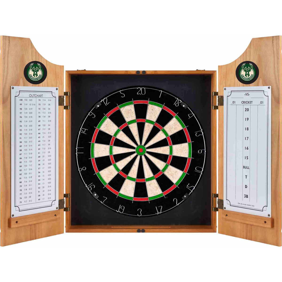 Wood Dart Cabinet Set U58981