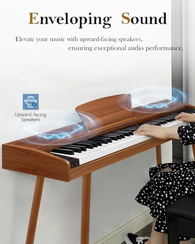 88 Keys Semi Weighted Digital Piano with Triple Pedal M74740