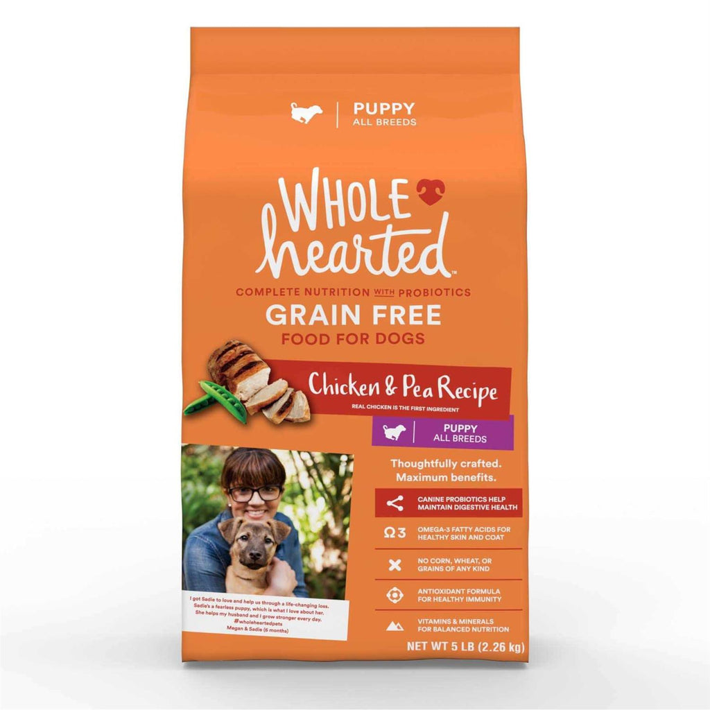 Grain Free Chicken and Pea Recipe Dry Puppy Food A93144