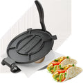 Cast Iron Tortilla Press with 50 Parchment Paper U8239