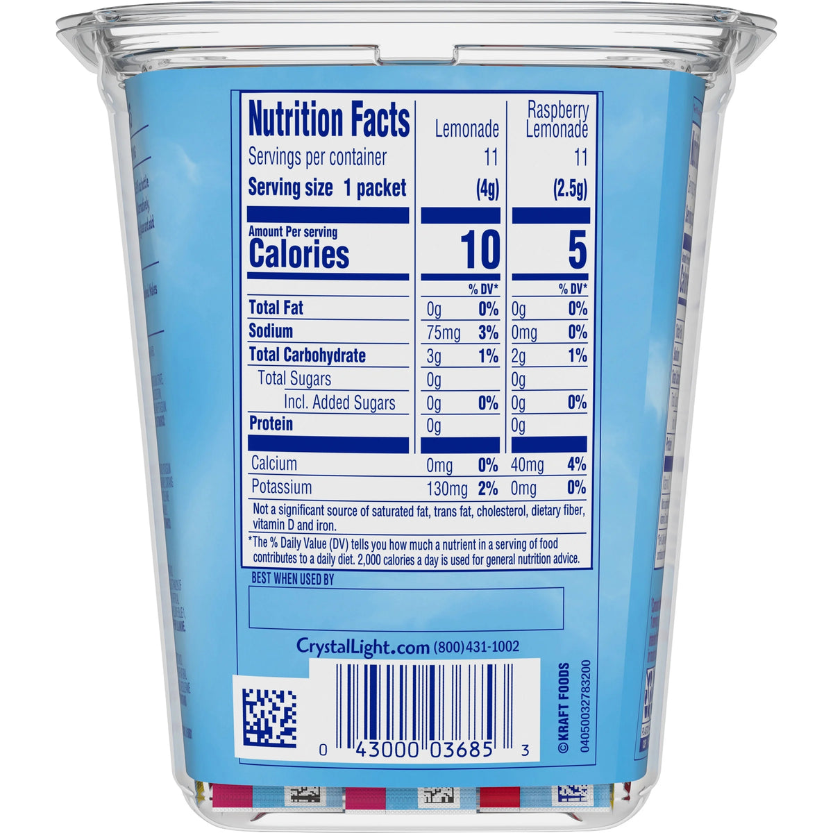 44 ct Powdered Drink Mix Variety Pack L142