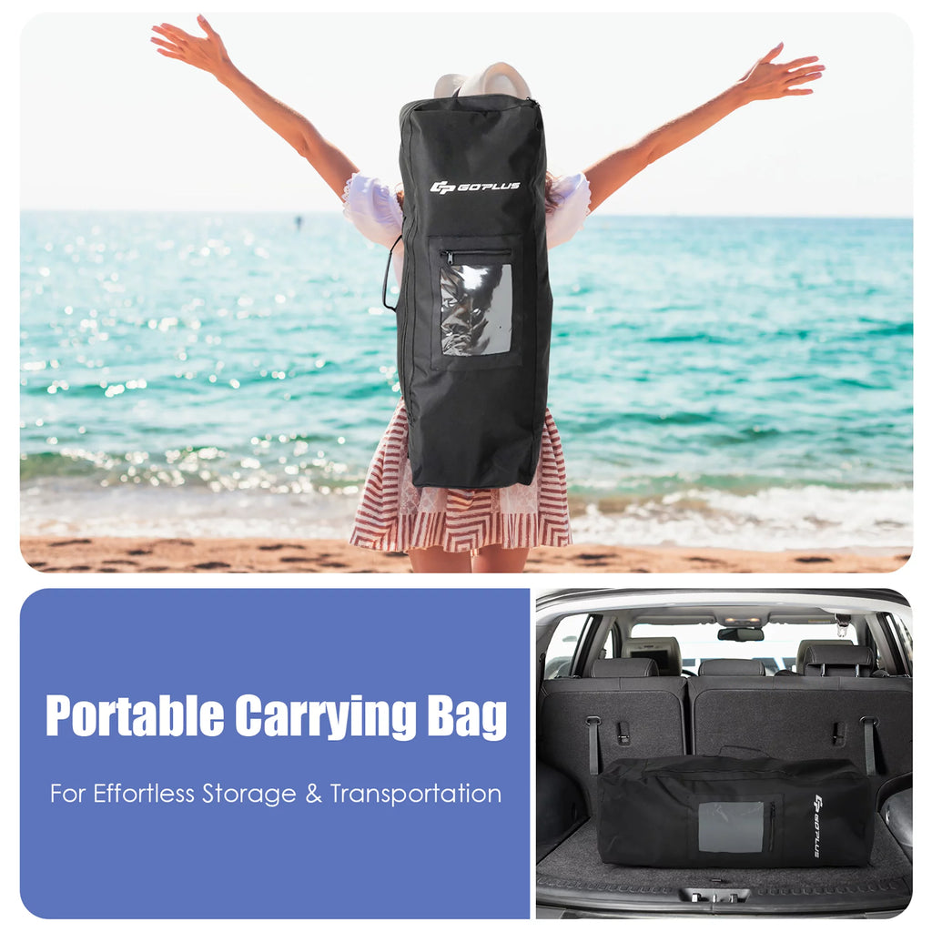 10.5' Inflatable Stand Up Paddle Board with Carry Bag W87022