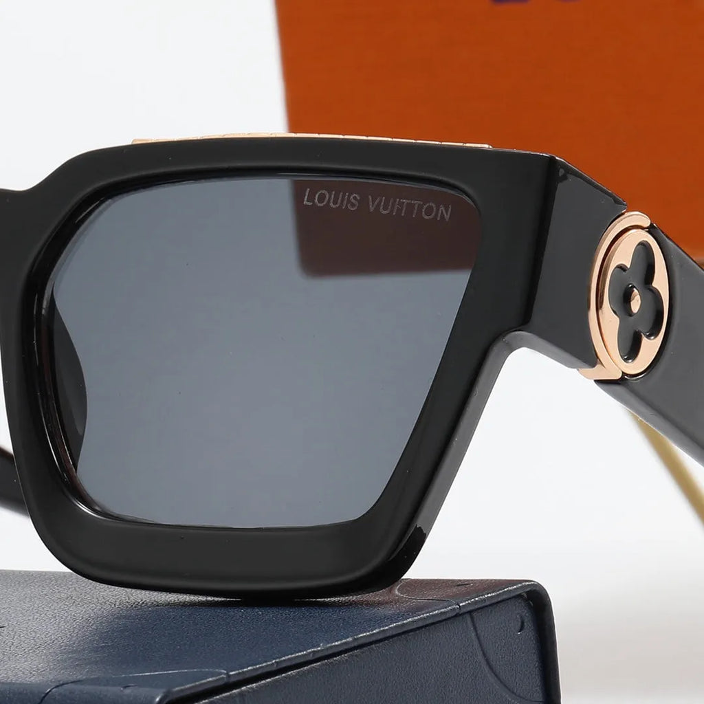 Fashion Letter Stitching Flat Glasses X18621