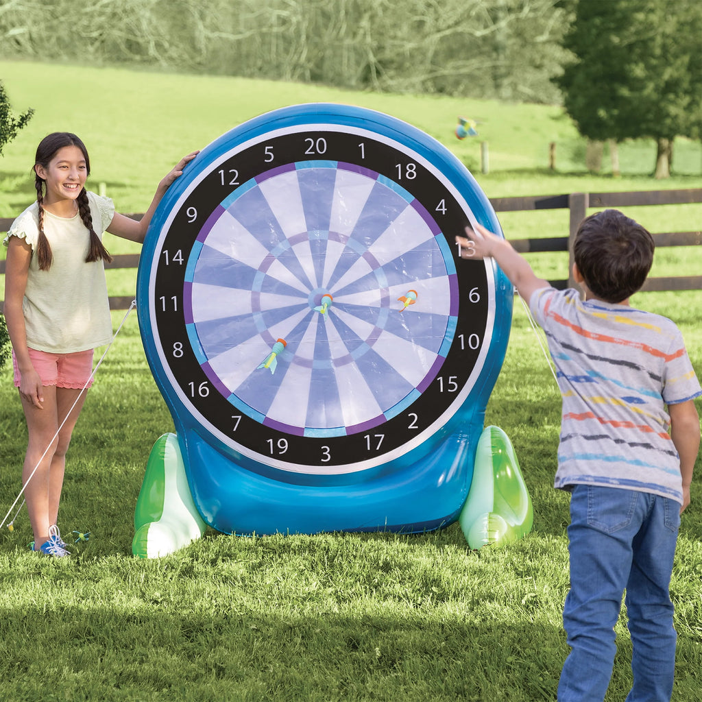 57-Inch Inflatable 2-in-1 Darts and Soccer Game B15279
