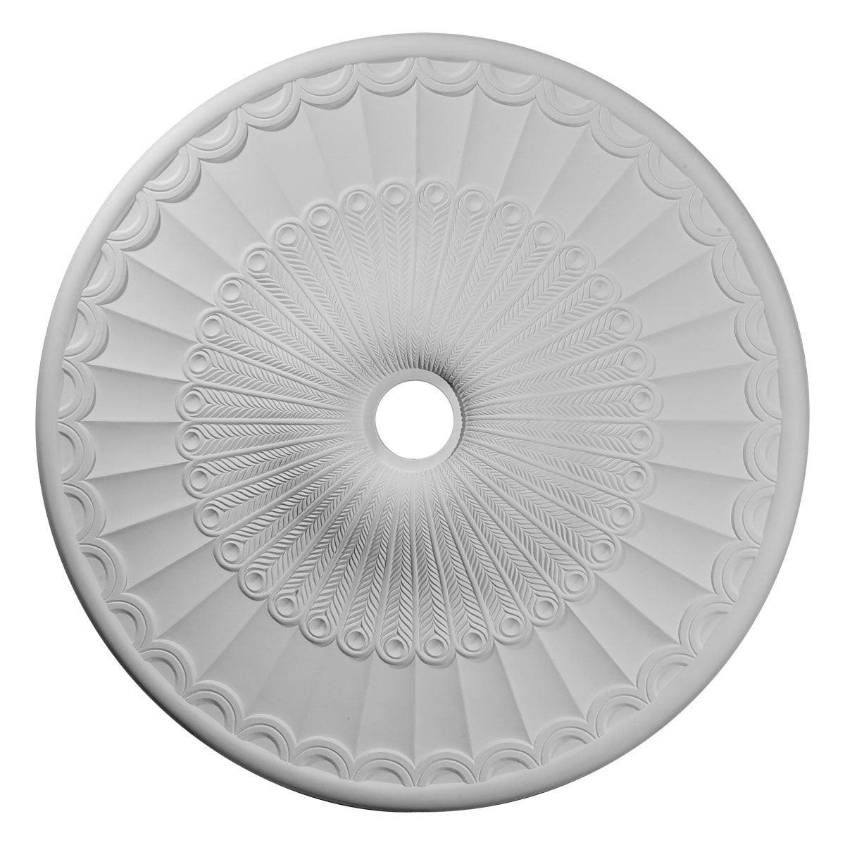 Burnished Galveston Ceiling Medallion X817