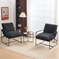 Black Sling Accent Chair Set of 2 G508