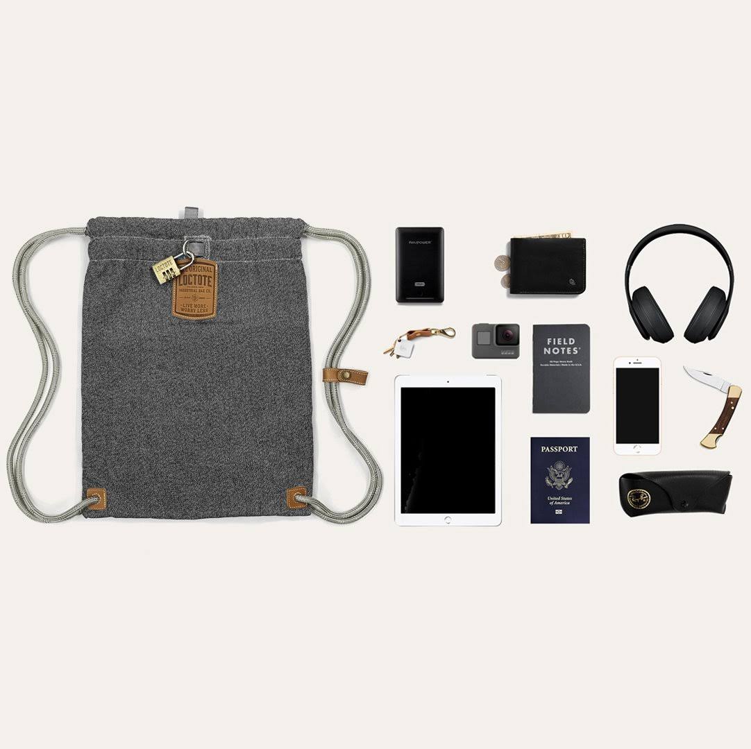 Sport Grey Flak Sack V28840