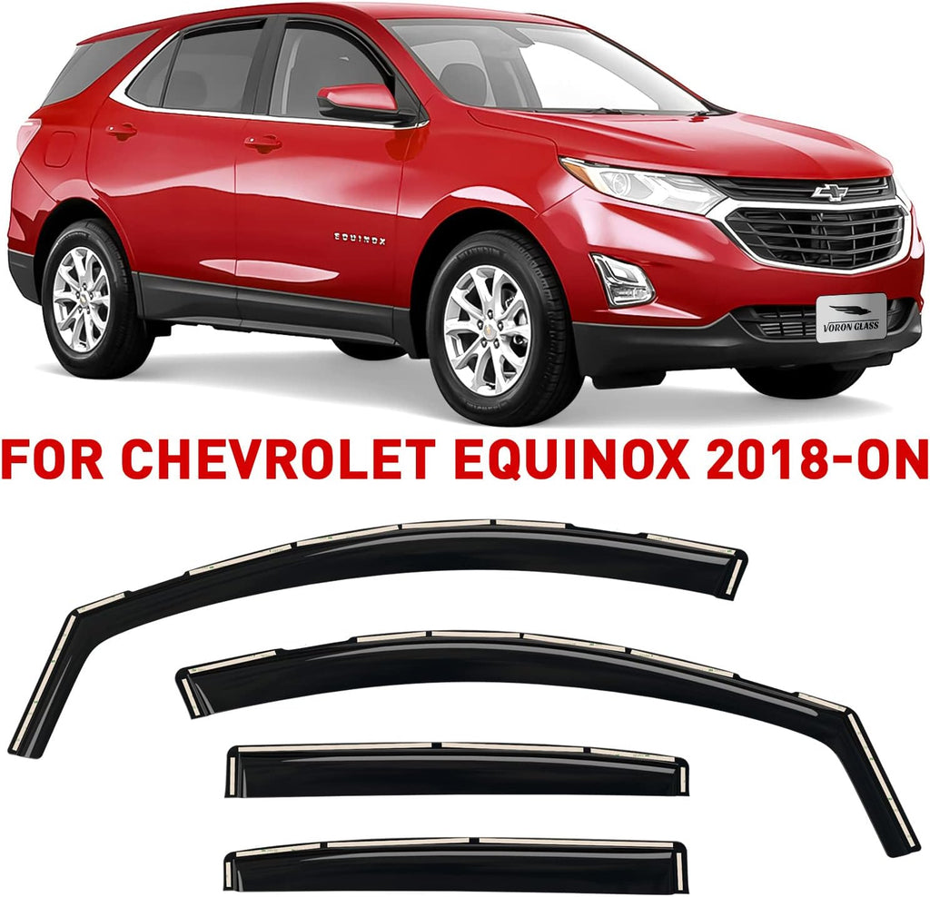 4 Pieces Glass Rain Guards for Chevrolet Cruze Sedan Q63620