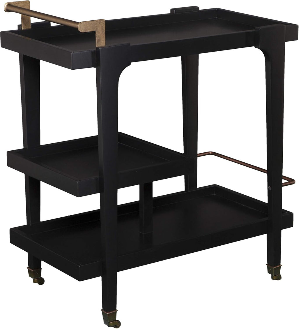 Black Bar Cart P12340