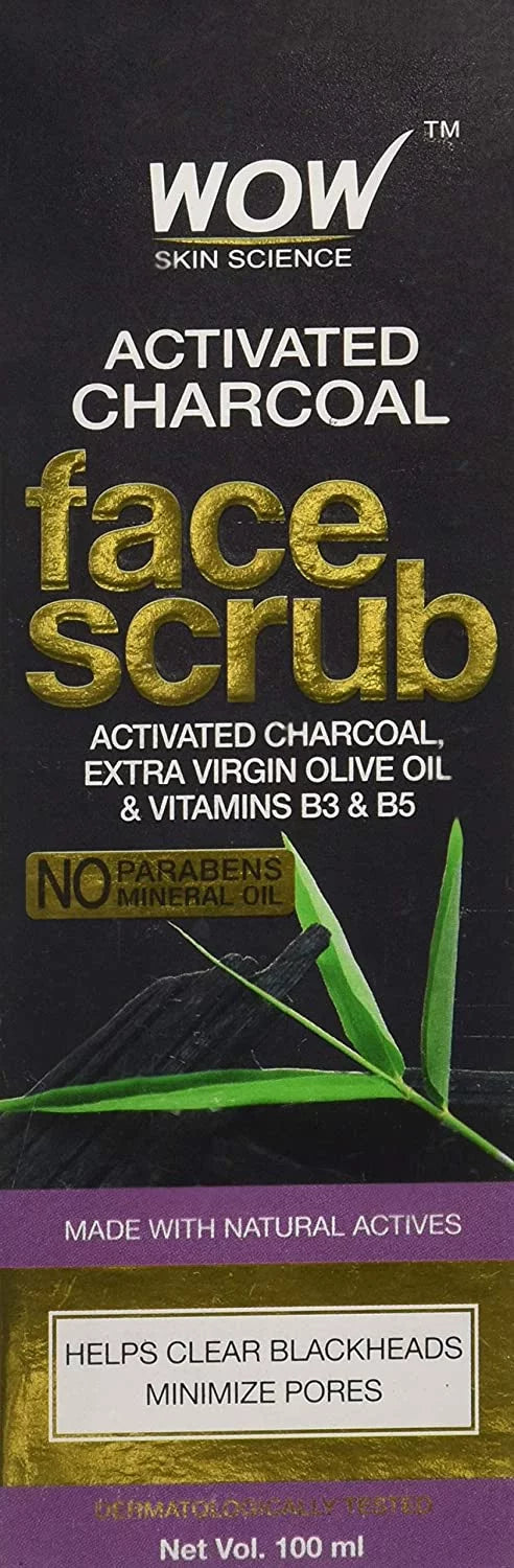 Charcoal Face Scrub 100ml I2140