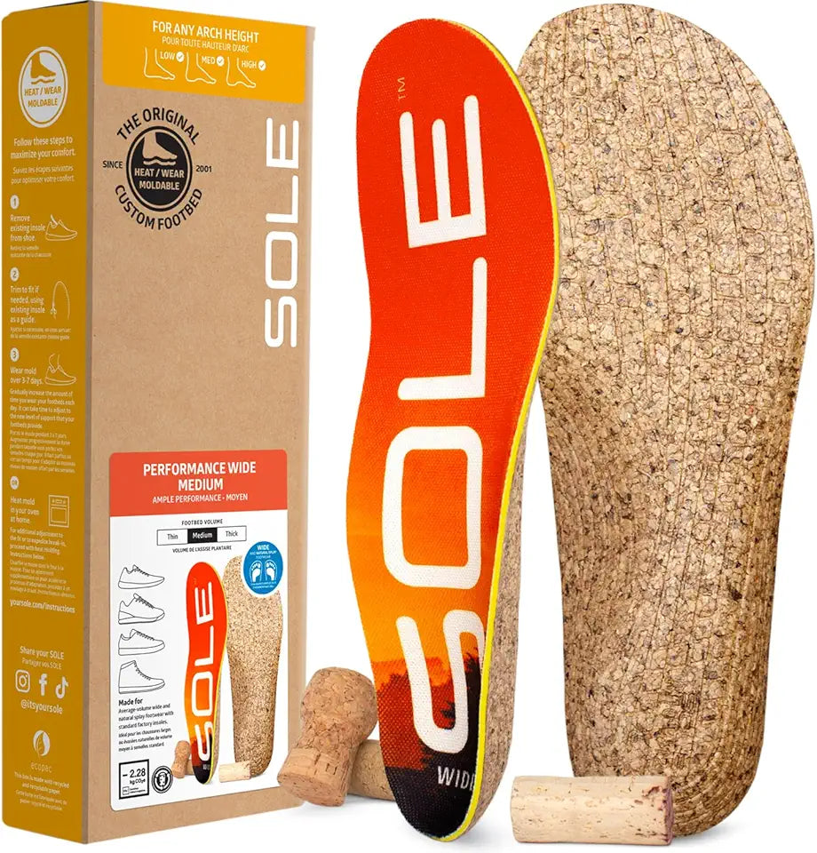 Medium Plantar Fasciitis Arch Support Insoles H8442