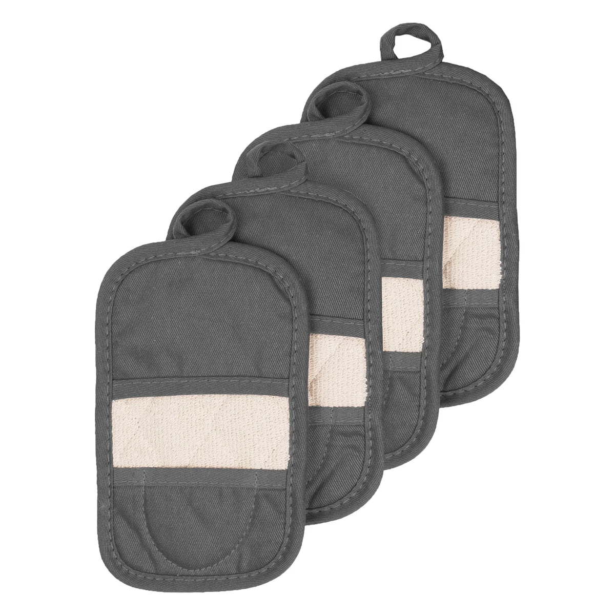 100% Cotton Pot Holder Set of 4 W220