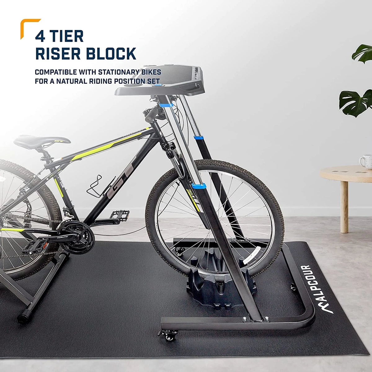 4-Tier Bike Trainer Riser Block W3919