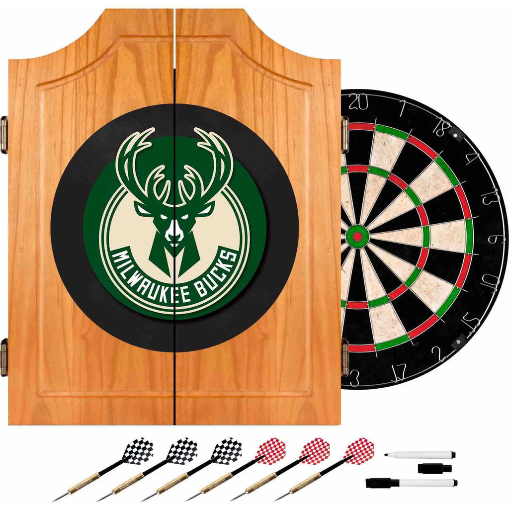 Wood Dart Cabinet Set U58981