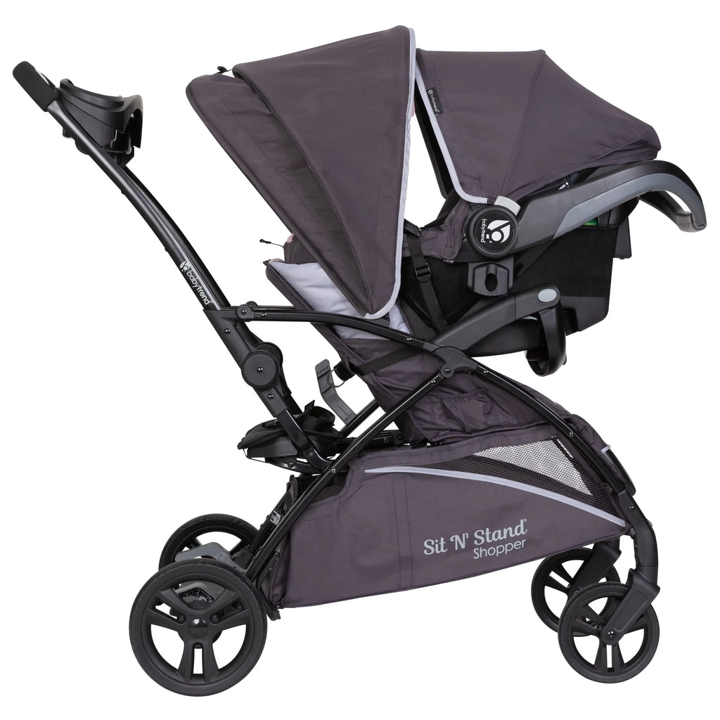 Pink 5-in-1 Stroller W4633