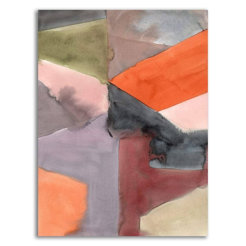 Geometric Abstract Print on Canvas K8697