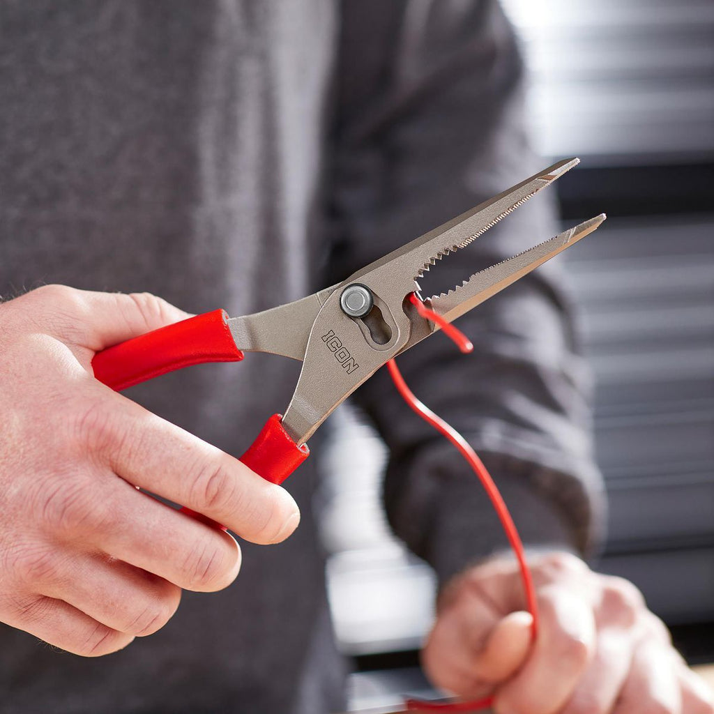9 in. Long-Nose Slip-Joint Pliers D86609