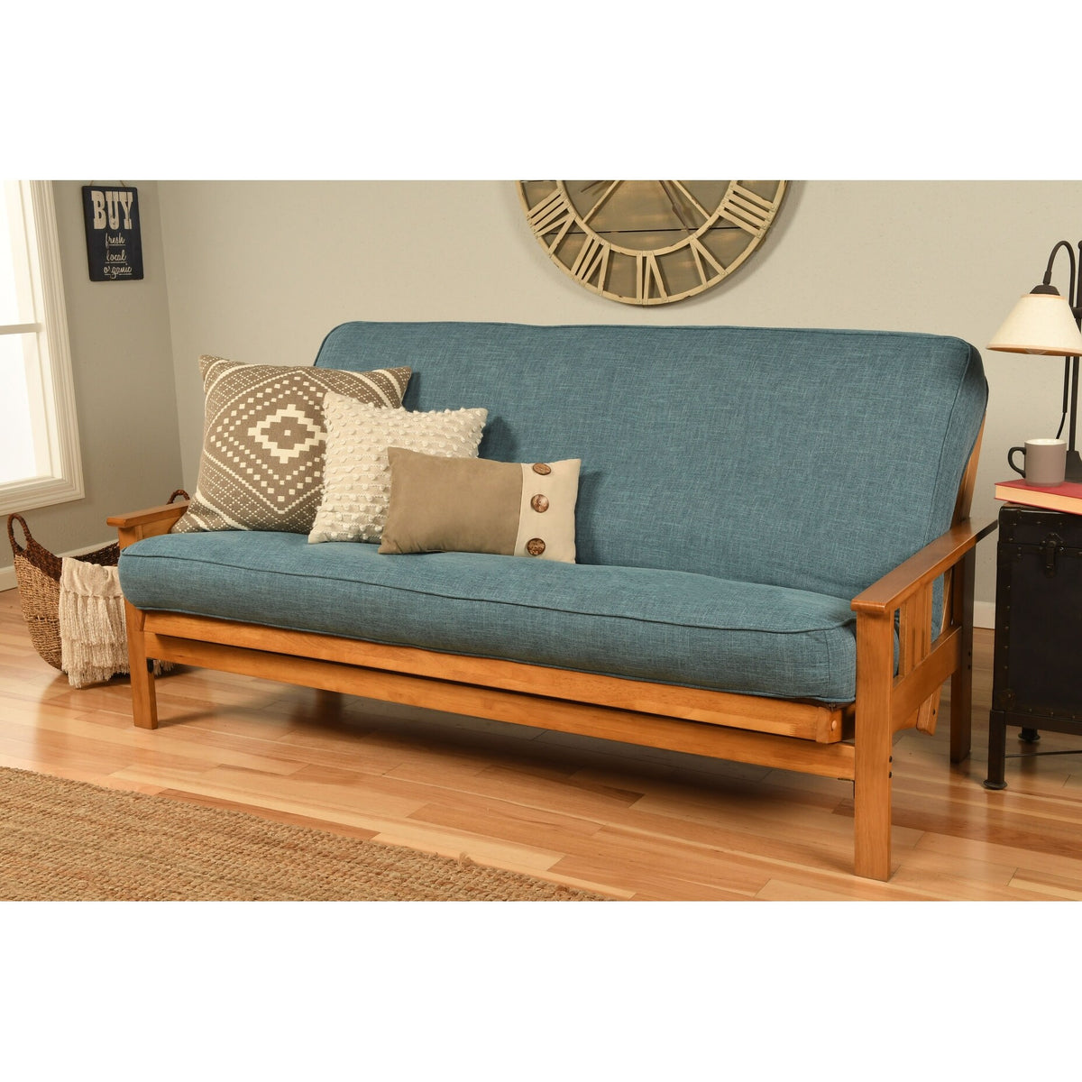 Monterey Sofa with Removable Linen Mattress Cover W507