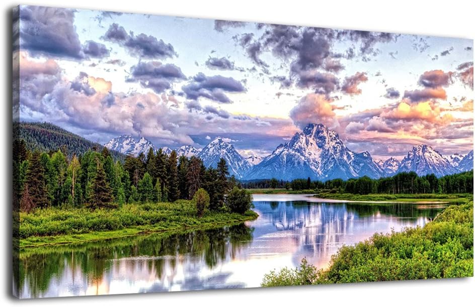 Large Size Canvas Wall Art of Grand Teton National Park I2243