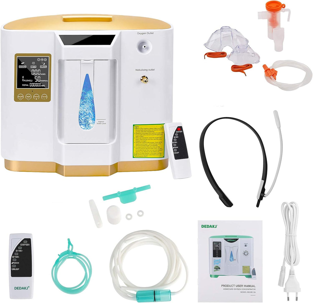 Low Noise Portable 7L Adjustable Continuous Flow Smart Home Appliance S34840