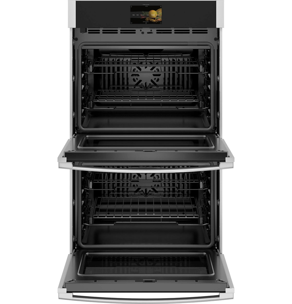 Double Wall Electric Oven Black Stainless Steel J956