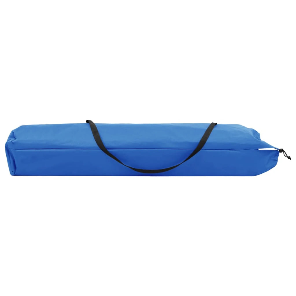 Blue Folding Fabric Steel Frame Camping Cot O304632