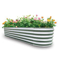 Galvanized Raised Garden Bed Dark Grey X261