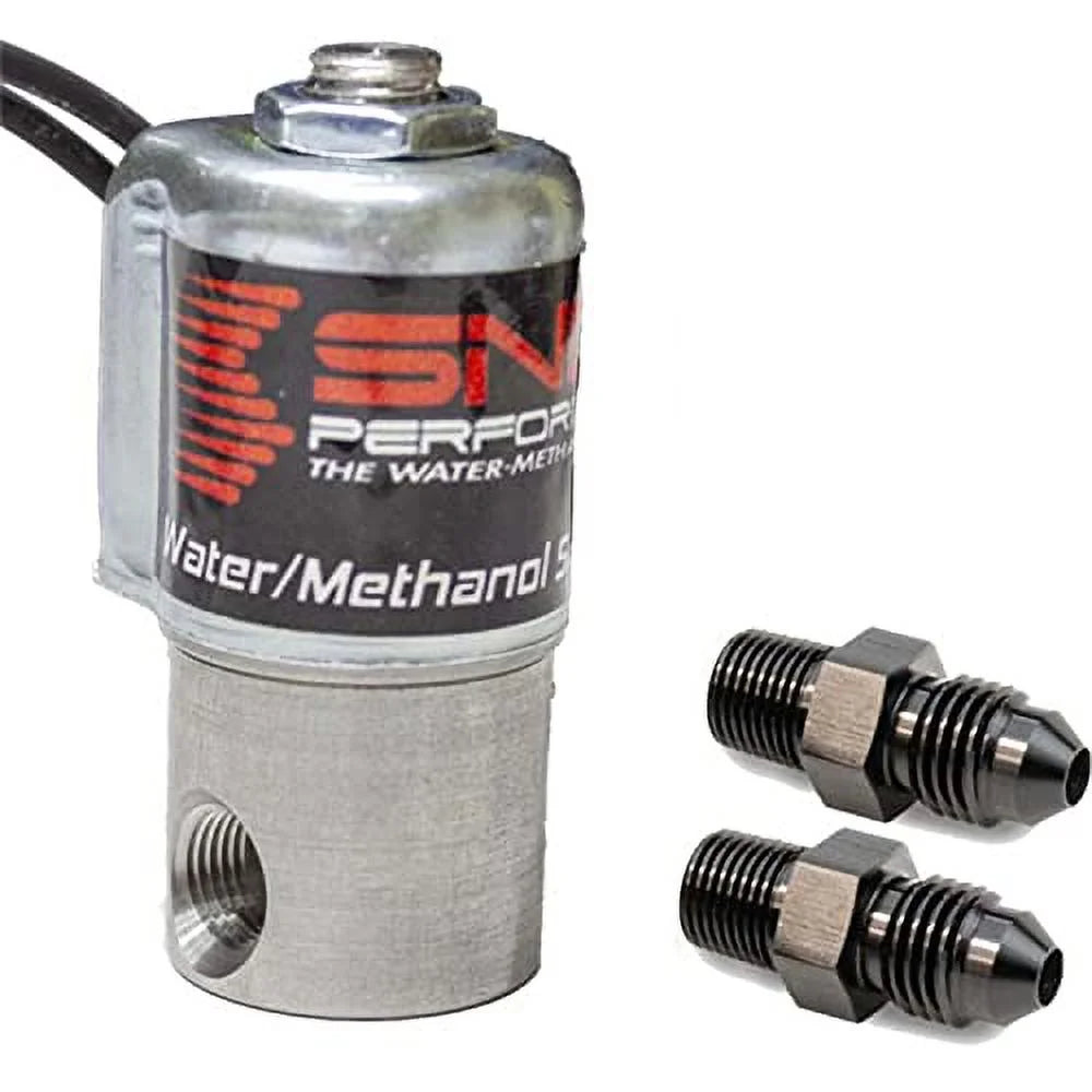 High Flow Water-Methanol Solenoid Upgrade 4AN Fittings I922826