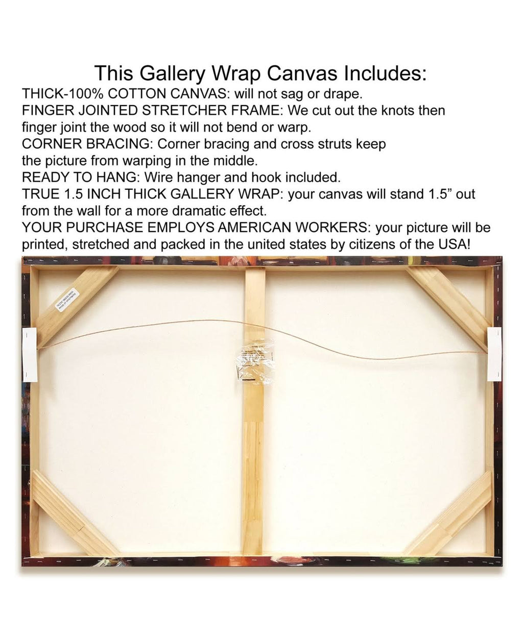 Champagne Daffodils Giclee Print on Gallery Wrap Canvas M337674