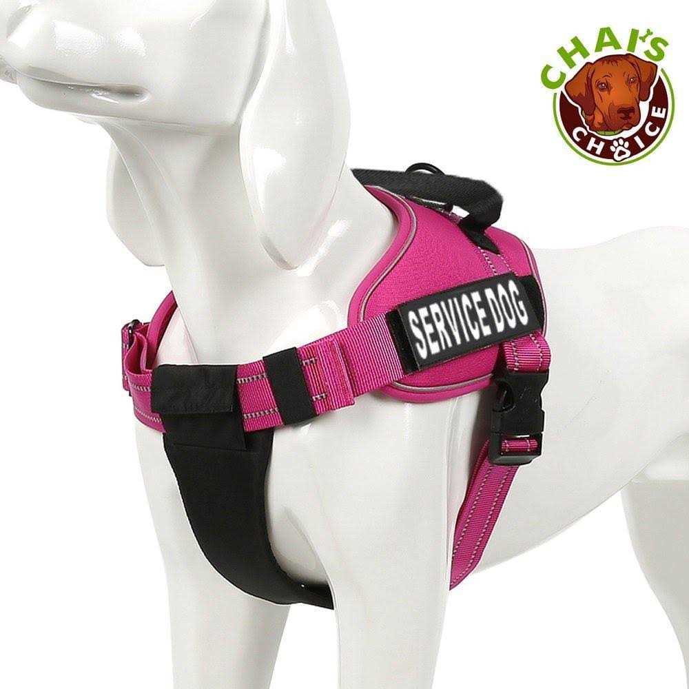 Service Dog Harness with Reflective Patches and Handle K616246