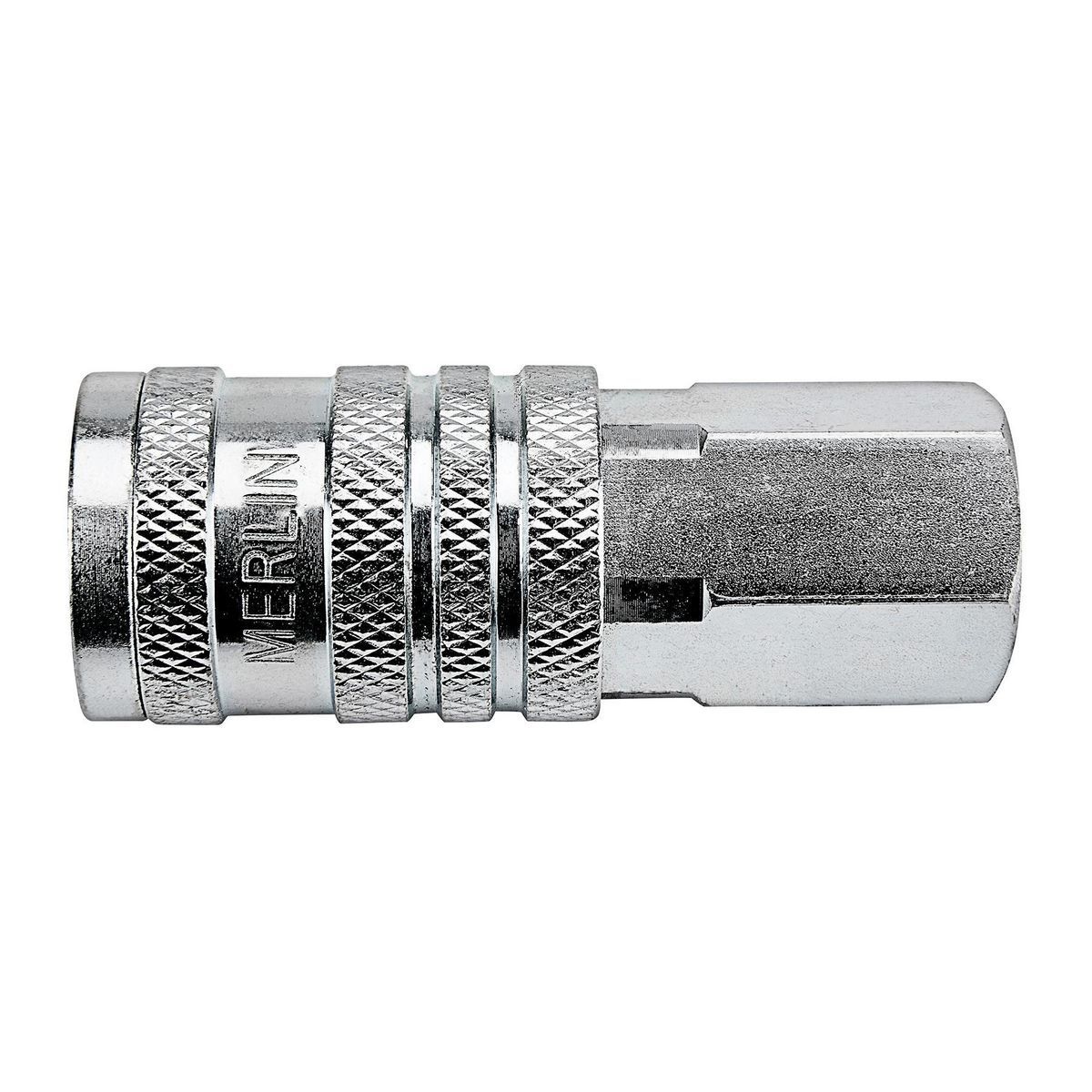 1/2 in. Steel Quick Coupler Set, 4 Piece E607383