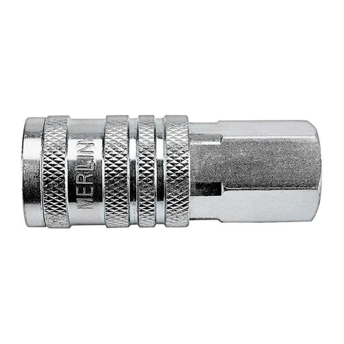 1/2 in. Steel Quick Coupler Set, 4 Piece E607383